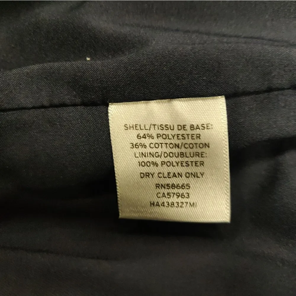 Halogen gray check pattern jacket blazer size L - Picture 10 of 10